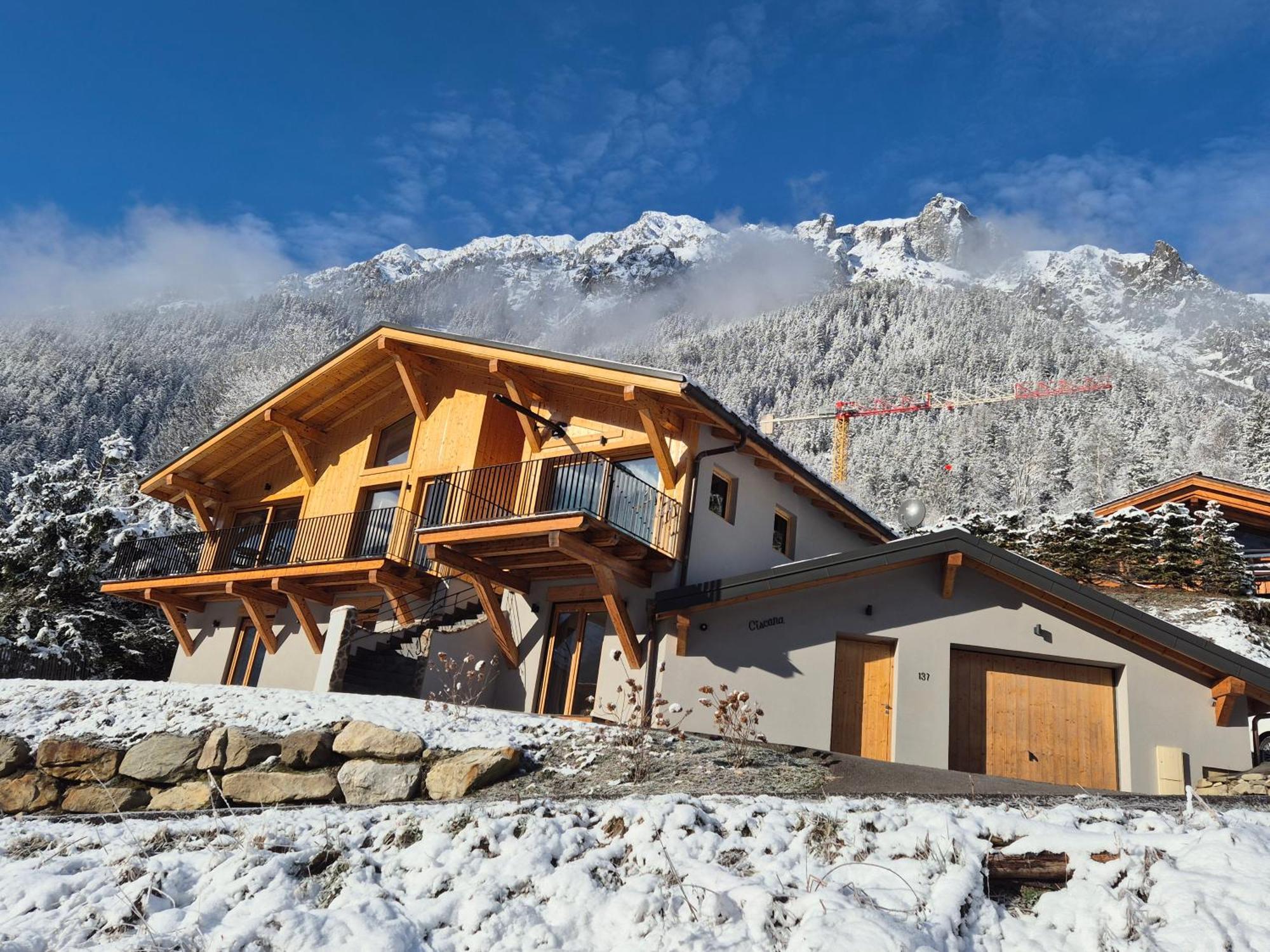Chalet Ciscana Chamonix Montblanc Exteriör bild