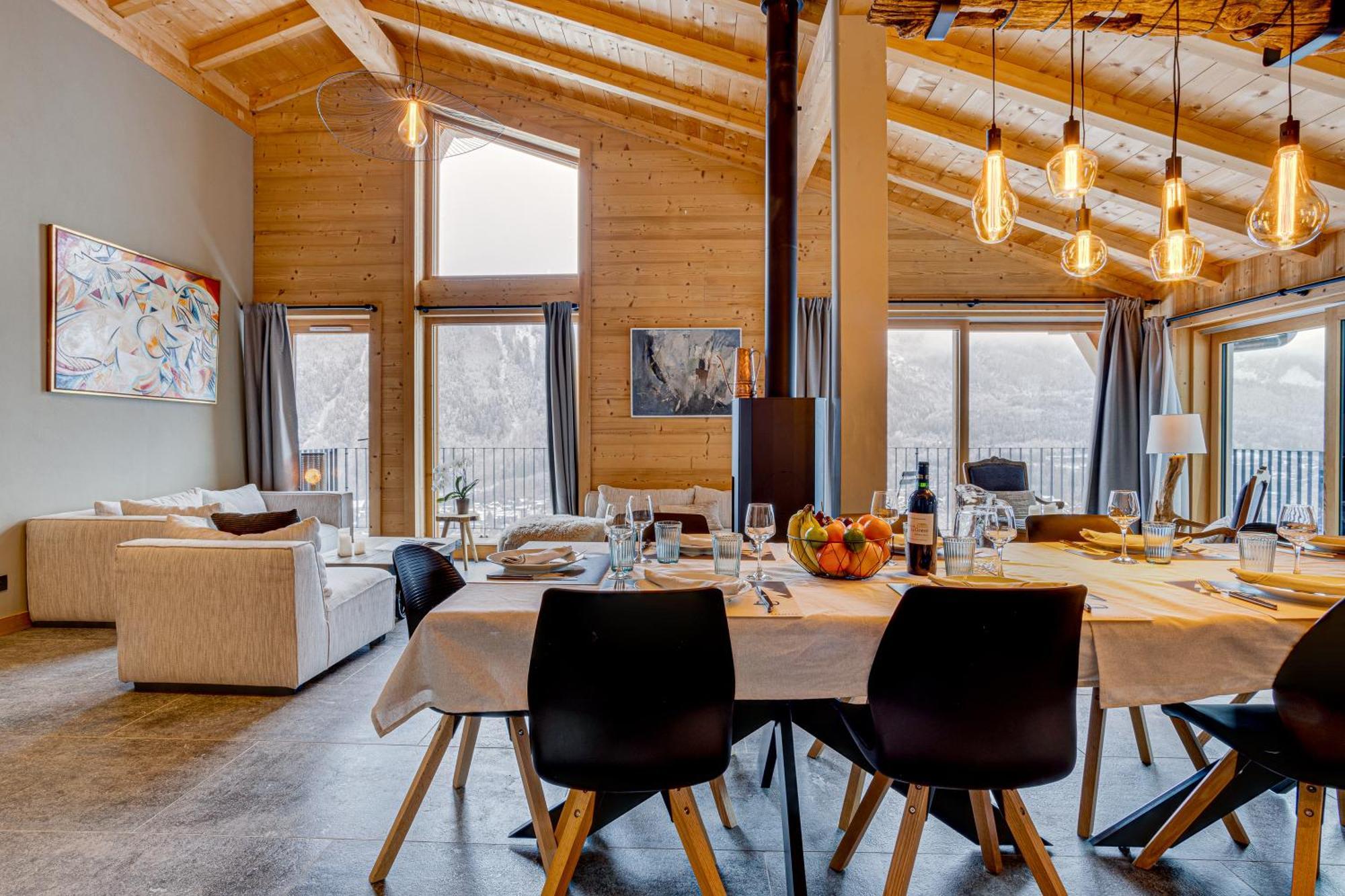 Chalet Ciscana Chamonix Montblanc Exteriör bild